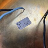 60s 70s peill & putzler cube wall lamp wall sconce ice glass space design