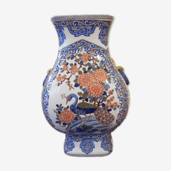 Vase, potiche en faïence de Gien, Gien ancien