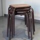 4 tabourets Mullca indus, atelier, école époque vintage