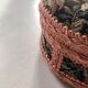 Jewelry box decorated with floral fabric