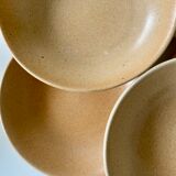 Set of 6 hollow sandstone plates