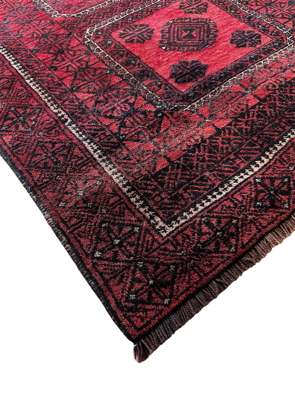 Handmade Afghan rug 160cm x 100cm
