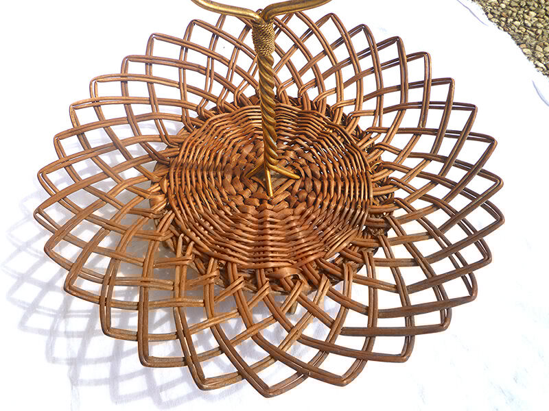 fruit basket, old, vintage