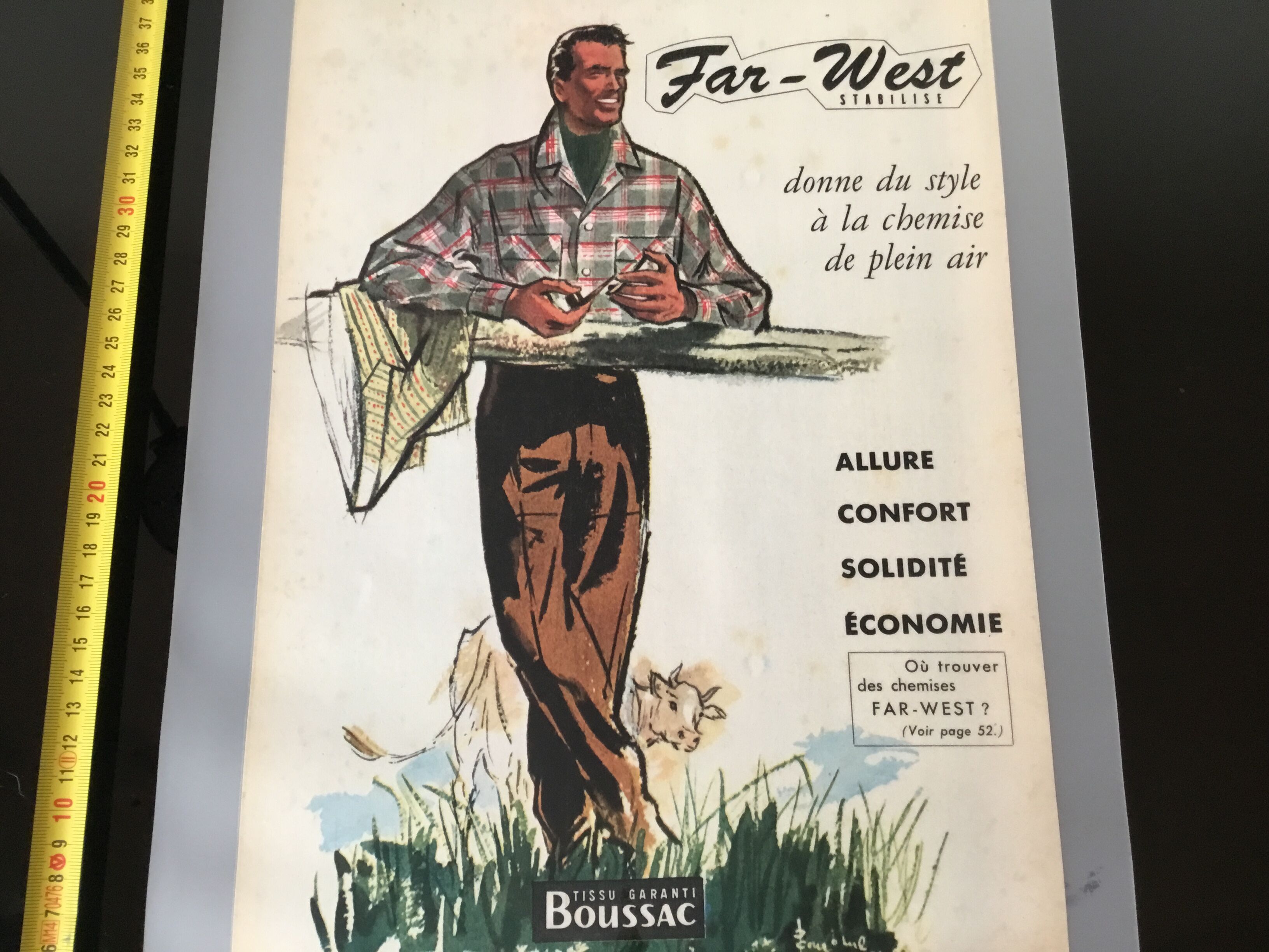 Vintage advertising to be framed