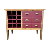 Old furniture by trade, 6 drawers and 12 bottle lockers