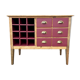 Old furniture by trade, 6 drawers and 12 bottle lockers