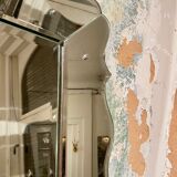 Large Venetian mirror twisted and beveled