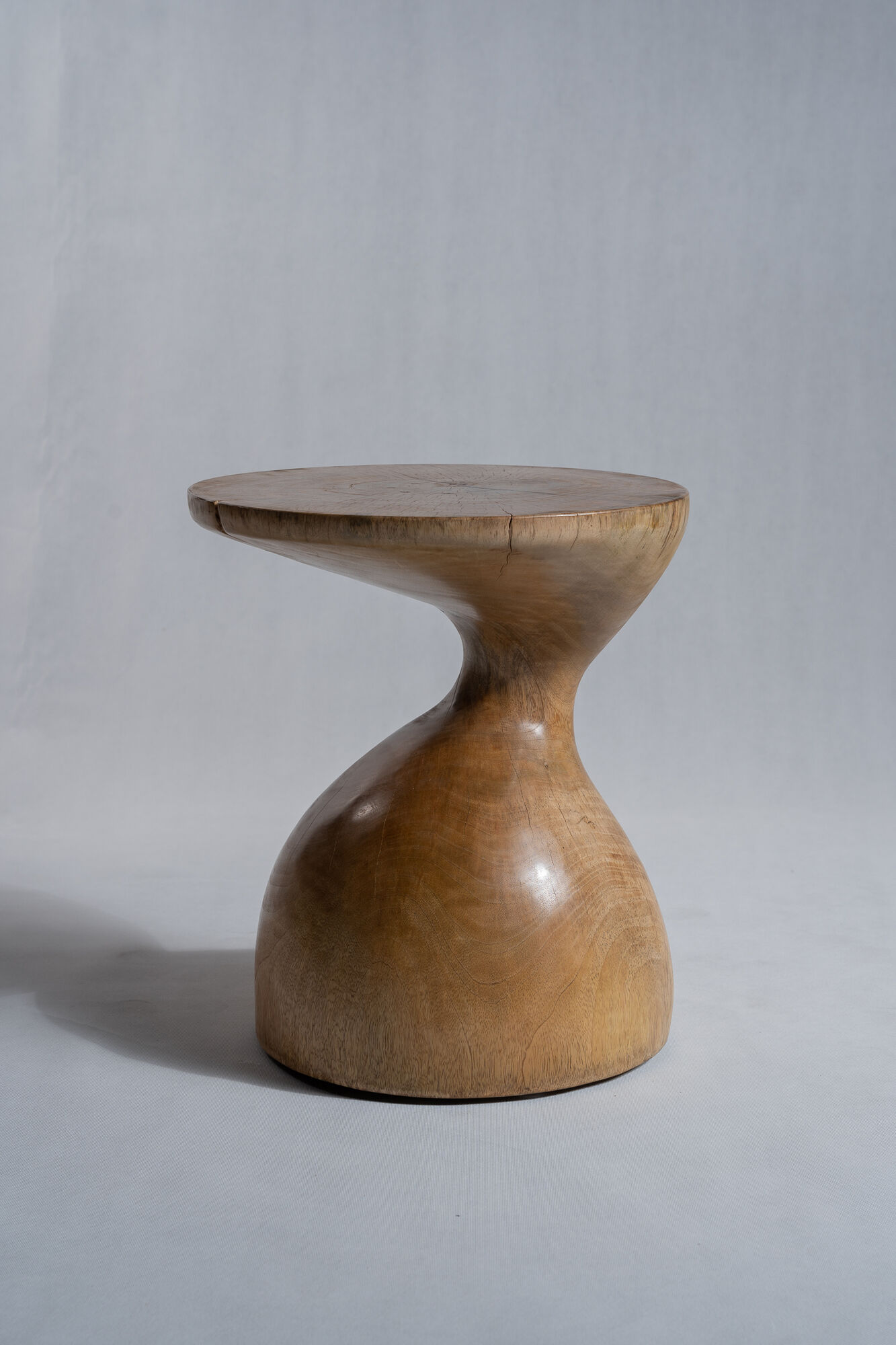 Solid wood sofa end