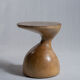 Solid wood sofa end