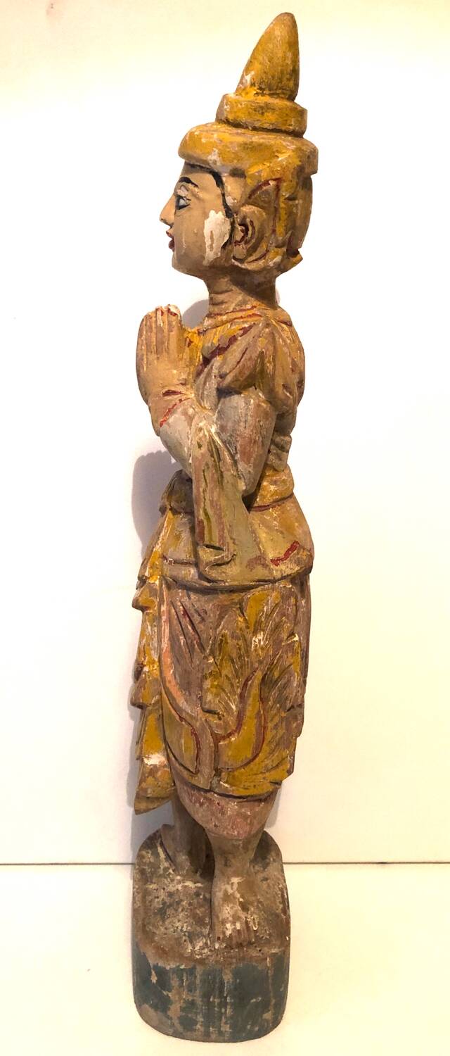 Sculpture déesse birmane