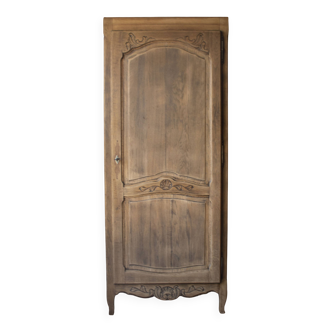 antique solid wood bonnetière