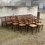 Set of 24 bistro chairs