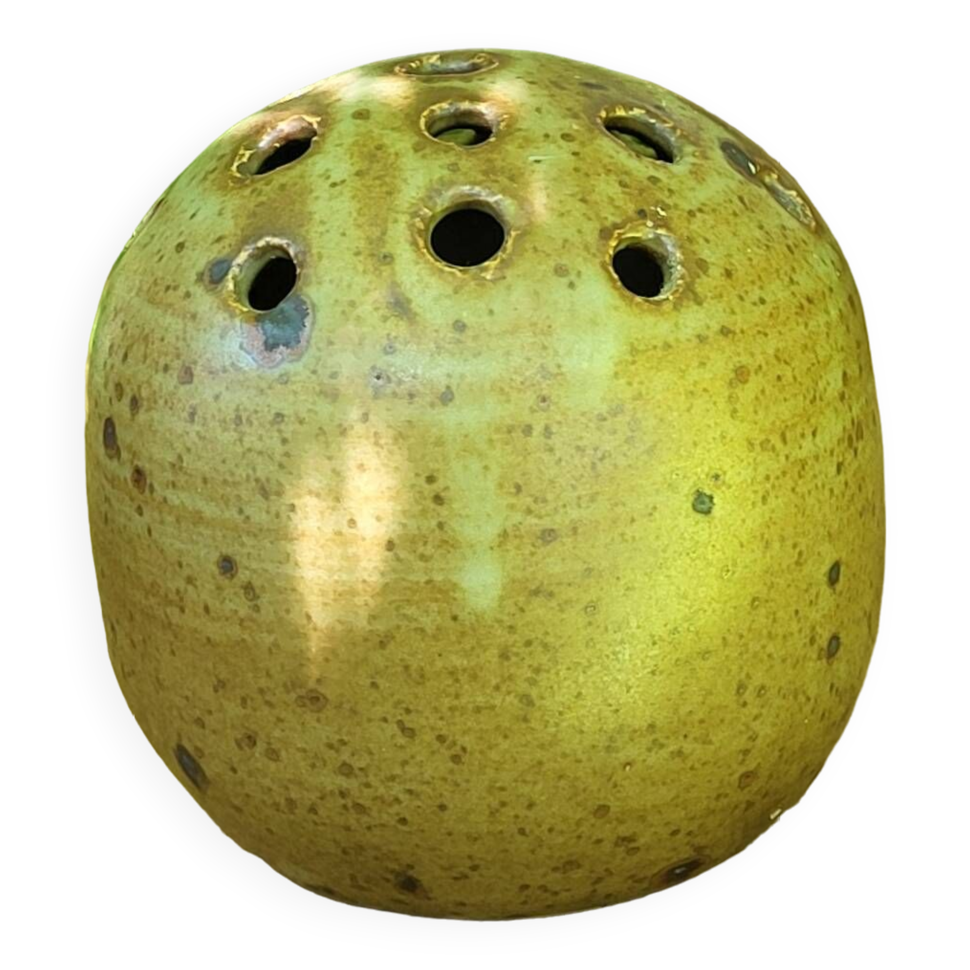 Stoneware flower pick