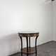 Louis XVI style mahogany bouillotte table or pedestal table