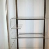 Metal and plexiglass shelf