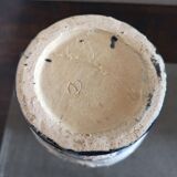 Glazed ceramic baluster vase - Late 19th century