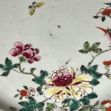 Ancienne assiette en porcelaine de Chine Compagnie des Indes, XVIIIème siècle