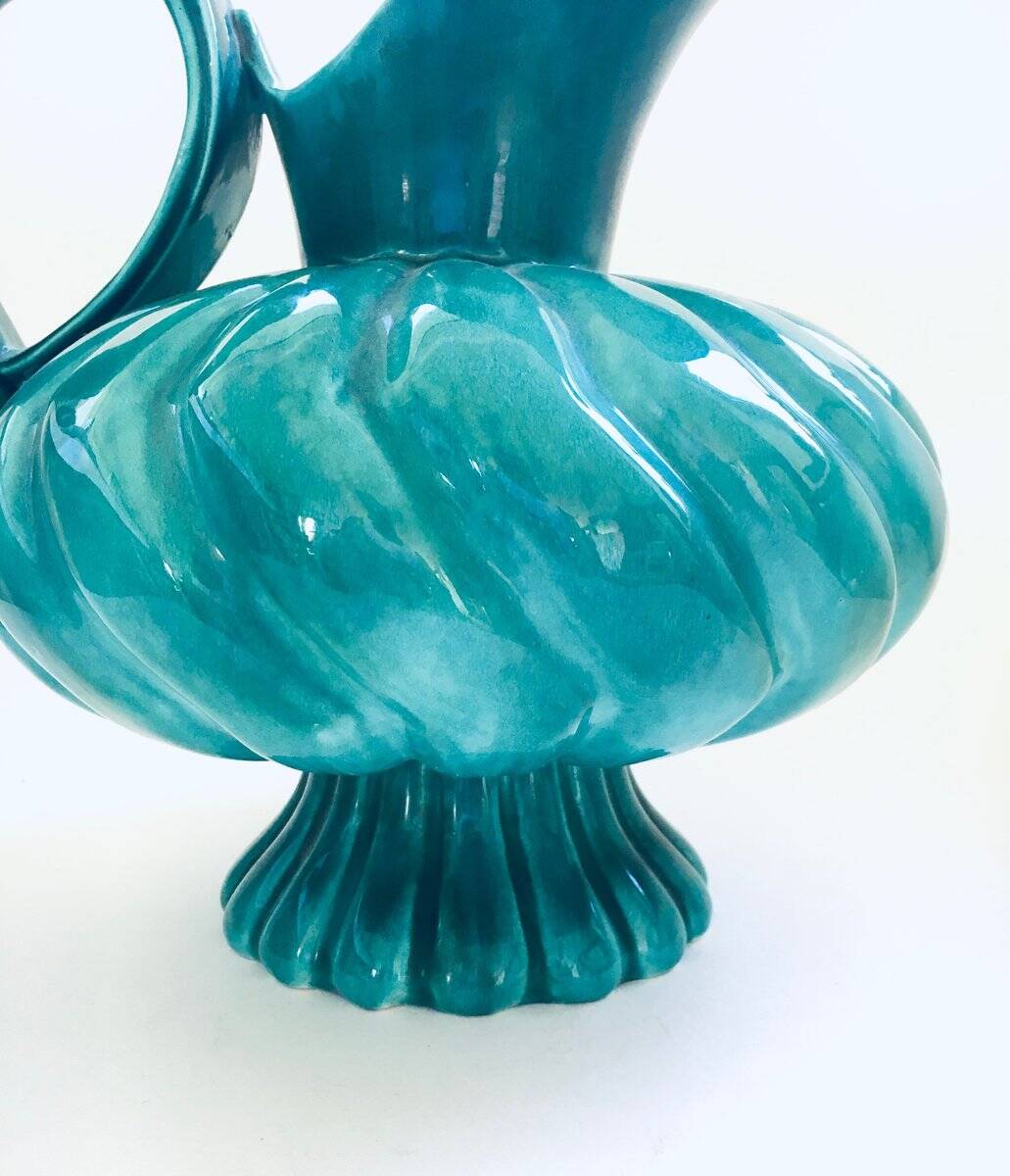 Mid-century Modern Studio Art Pottery Duck Spout Decanter by Alexandre, 1950s