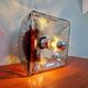 Mazzega Murano glass ceiling light, Italian design, 1960s