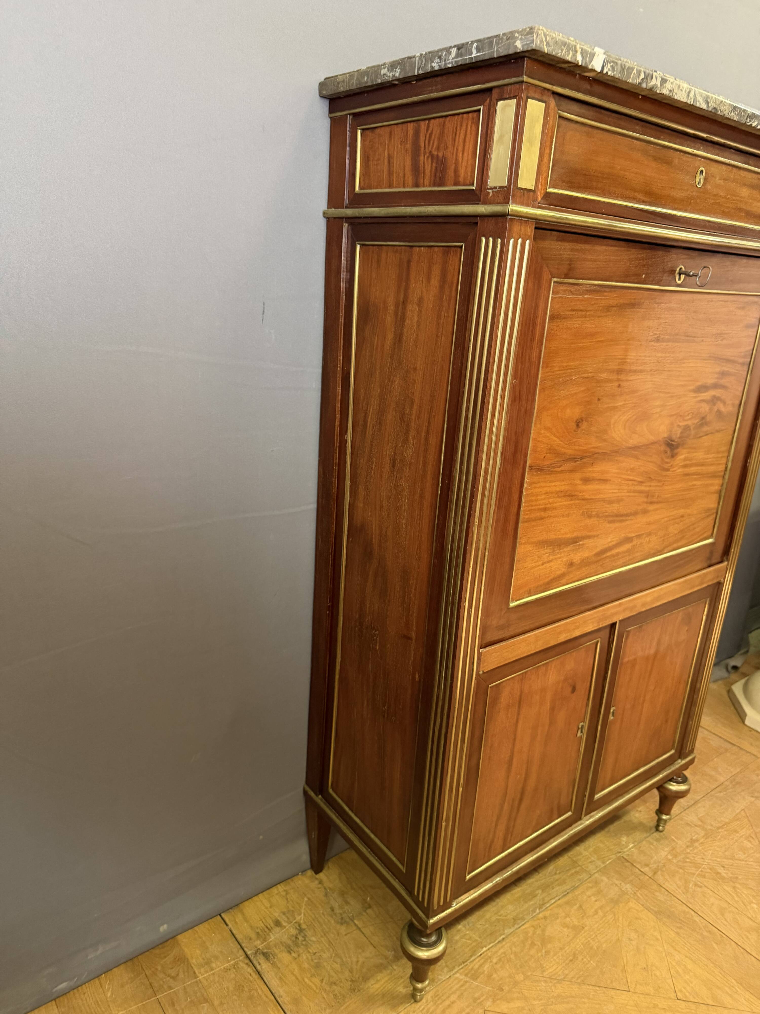Secrétaire Directoire en Acajou XVIIIème