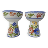 Quimper signé Keraluc 2 vases