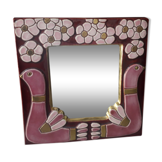 Mirror by Mithé Espelt - 25x25cm