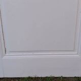 Communication door h216.5x87cm old paneled, molded