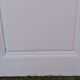 Communication door h216.5x87cm old paneled, molded
