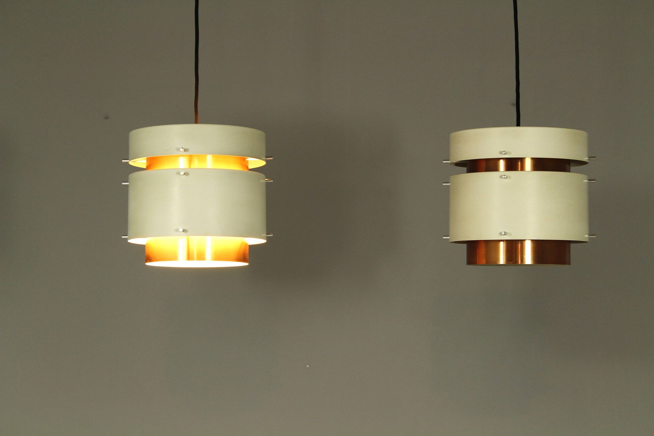 Pair of Scandinavian Pendants, 1960s