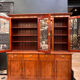 Large English library from the 19th century in mahogany.