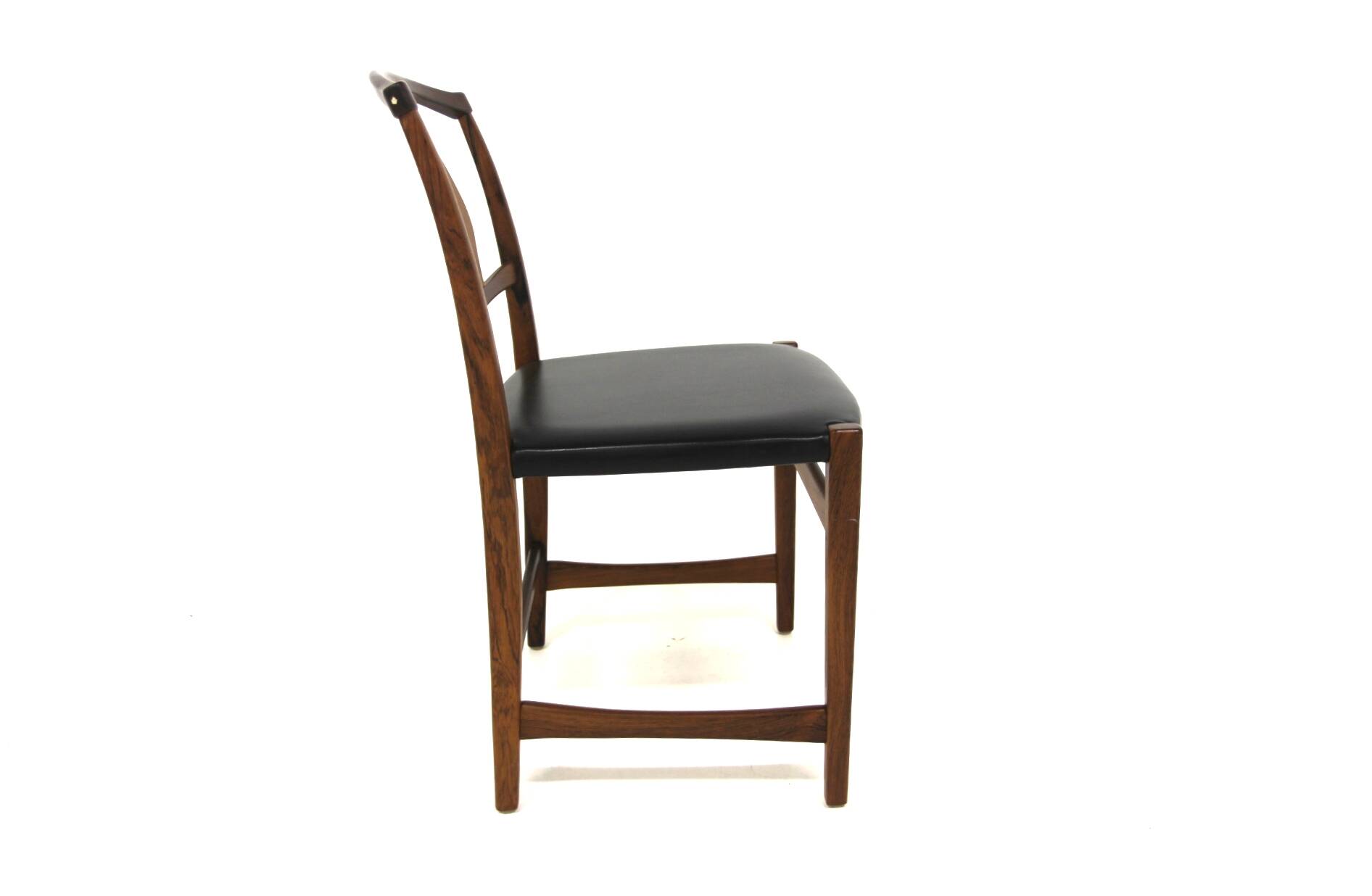 Set of 4 Scandinavian chairs "Vidars Chair" Vidar Malmsten, Sweden, 1970