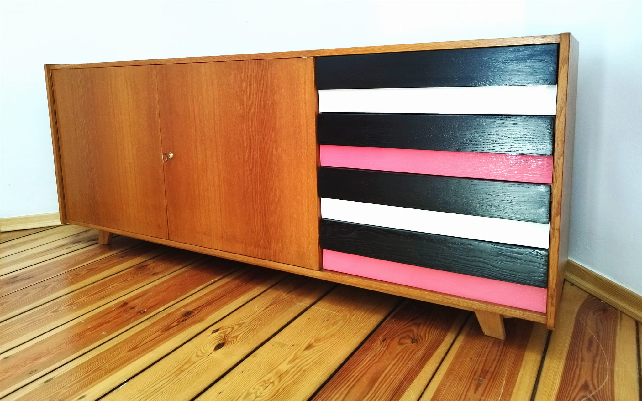 Czechoslovakian Sideboard by J. Jiroutek for Interier Prague, 1960s