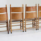 Vintage Kentucky dining chairs by Carlo Scarpa for Bernini, 1970s, set of 4