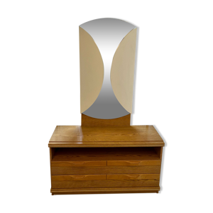 Commode coiffeuse avec miroir