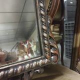 Louis XVI style mirror decorated in wood