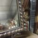 Louis XVI style mirror decorated in wood