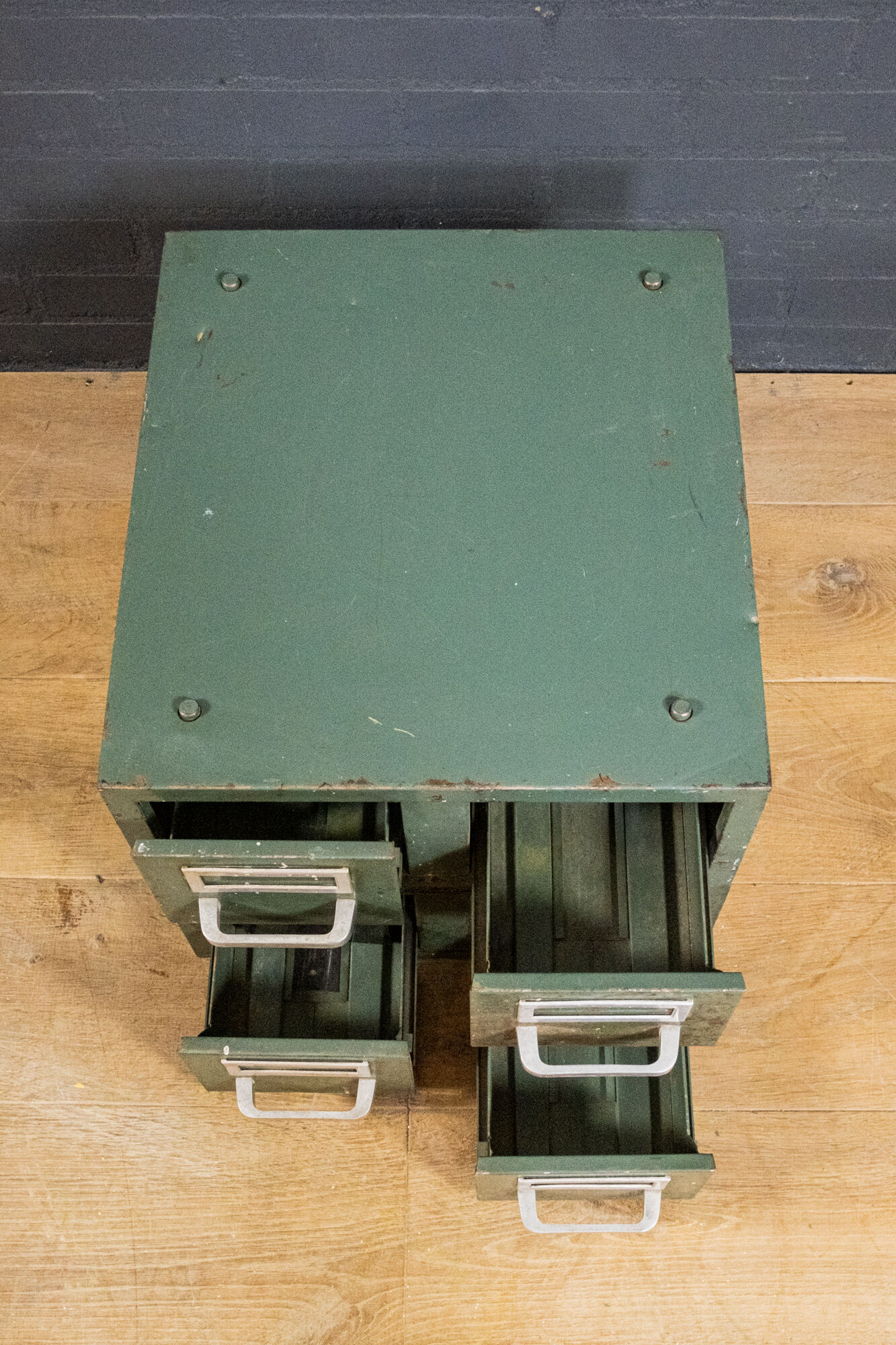 French industial Strafor chest of drawers