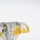 Murano Bowl Archimede Seguso Bullicante Crystal & Fritté Gold 1950