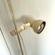 Vintage floor lamp with double spots Hudstadt Leuchten 1980