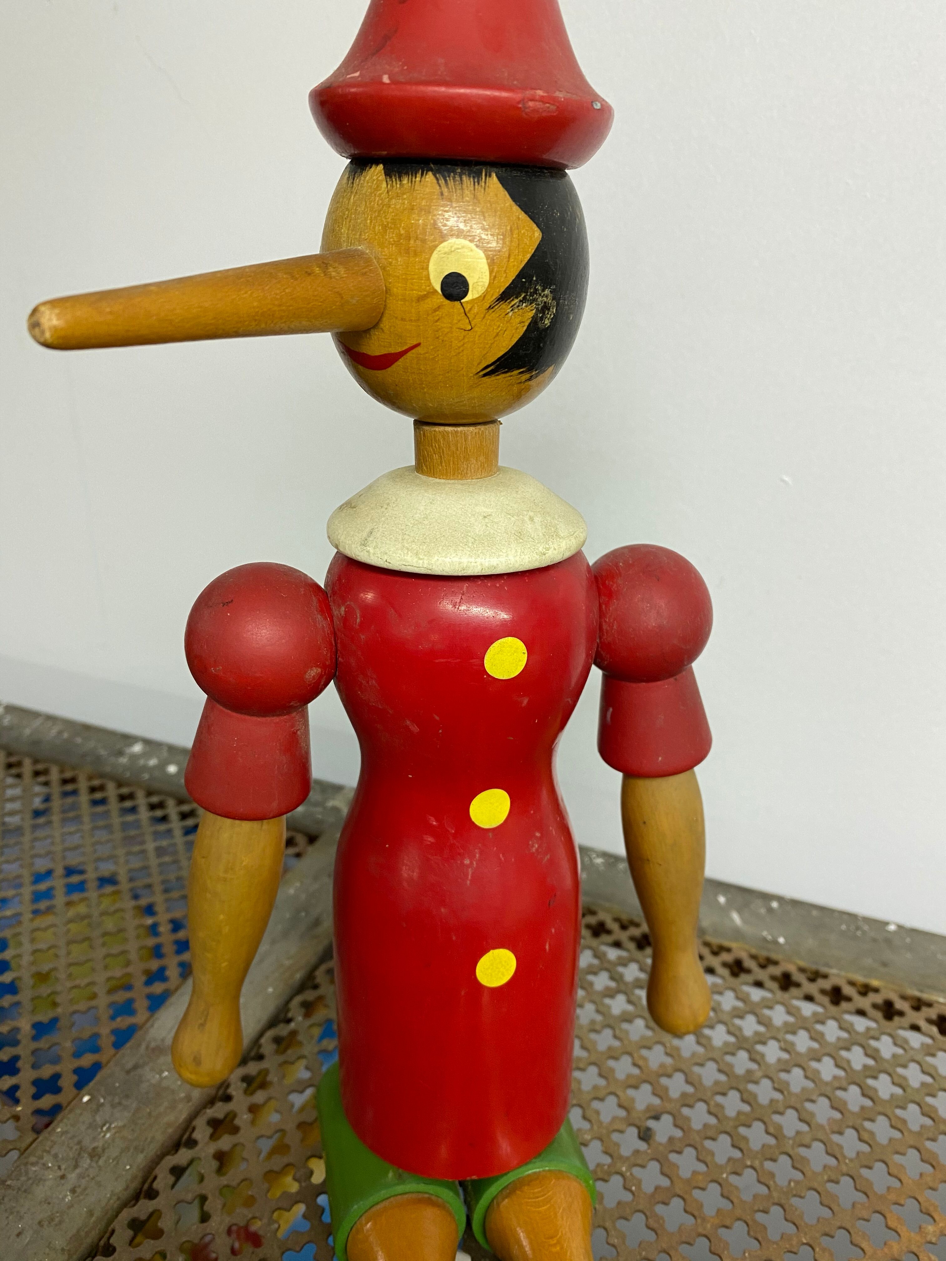 Wooden pinocchio