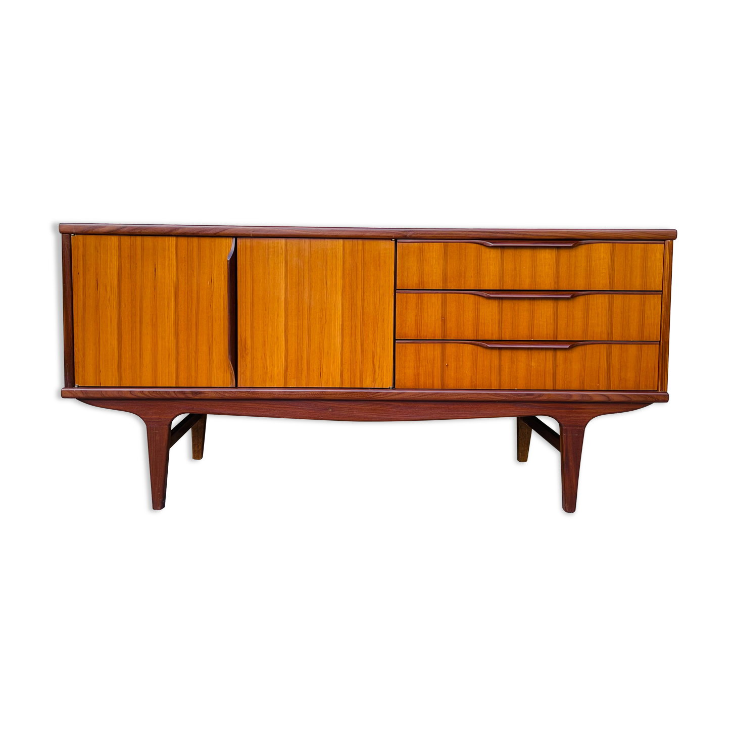 Scandinavian teak row