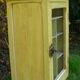 Former toilet cabinet screened door