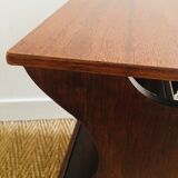 Magazine holder with tablet and canning