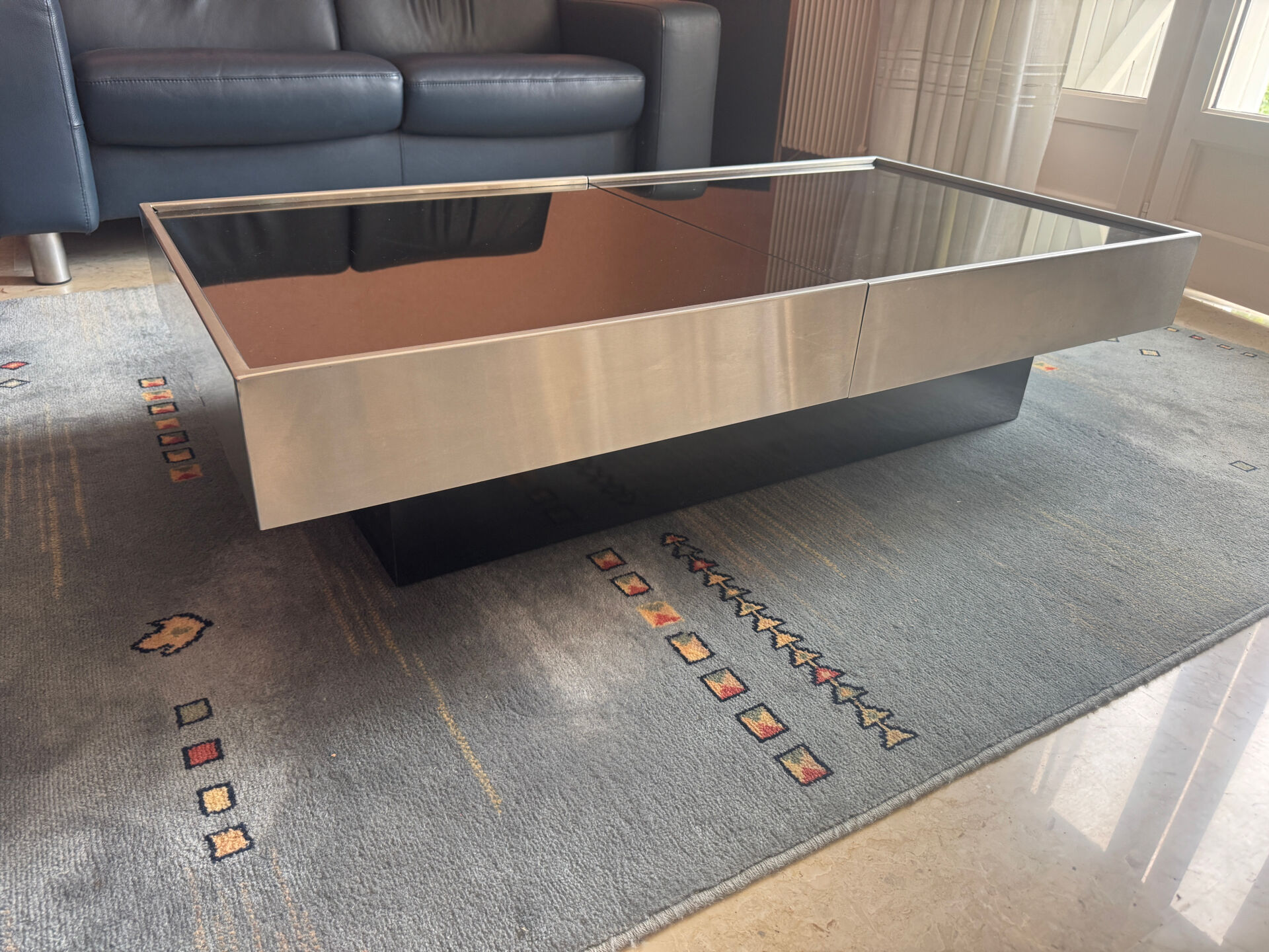 Table basse bar Willy Rizzo