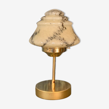 Marbled Clichy table lamp