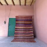 Tapis marocain kilim zayan - 280 x 152 cm