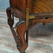 Asian pagoda buffet in exotic wood and gilded bronze circa 1920-1940