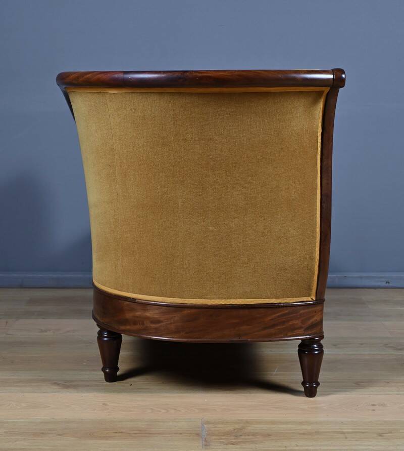 Mahogany Méridienne, Restoration period – Early 19th century