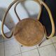 Antique Fischel armchair in bent wood