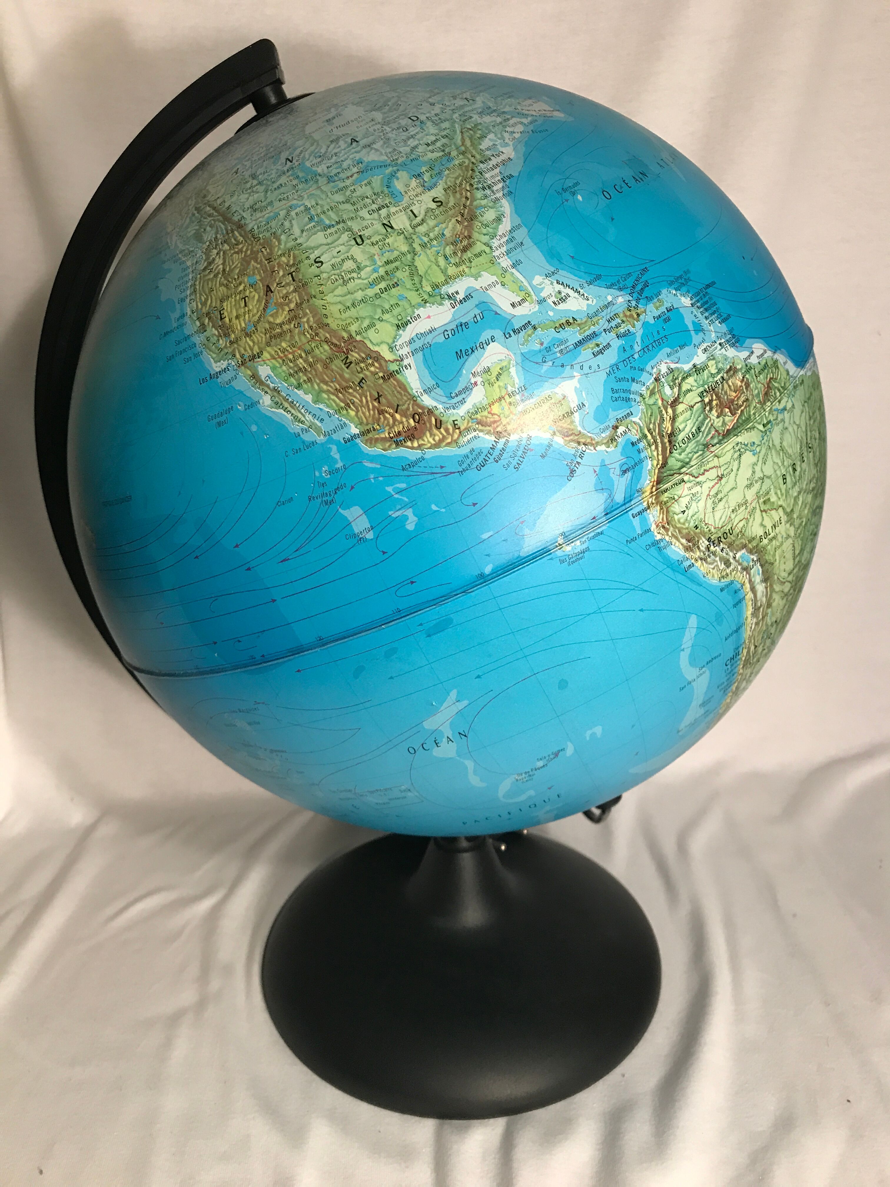 Globe ground luminaire Tecnodidattica Orion 30 vintage